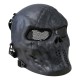 Kombat UK Skull Mesh Mask (BK), The KombatUK Skull Mesh Mask combines striking style with practical protection for airsoft and tactical gameplay